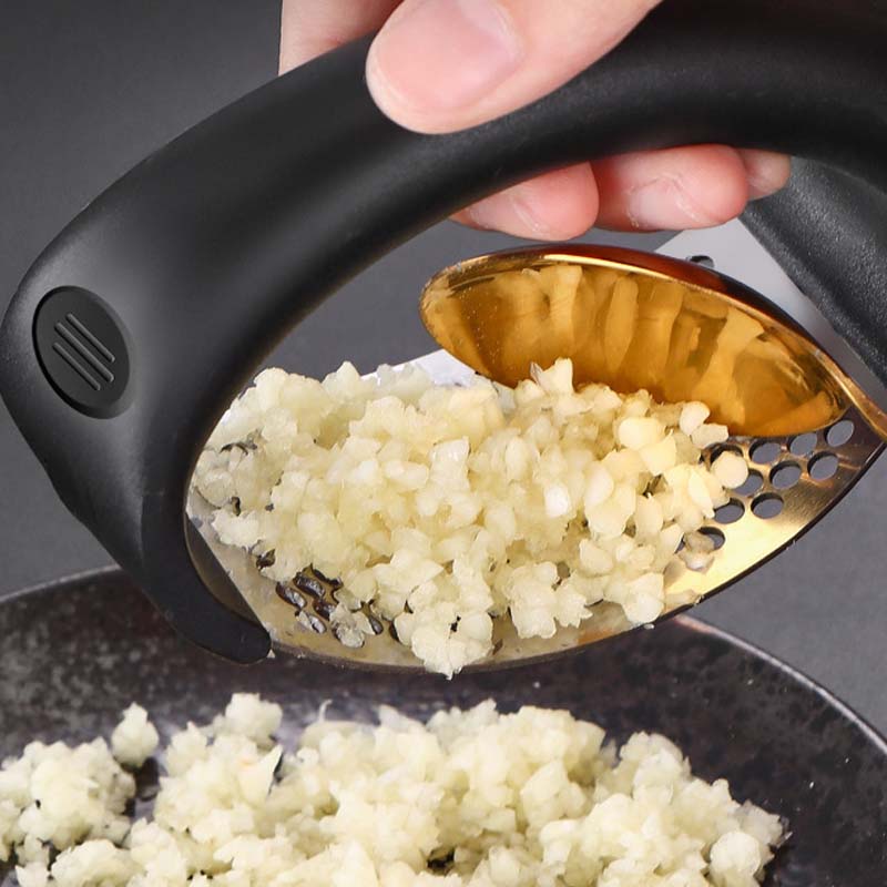 Stainless Steel Garlic Presser