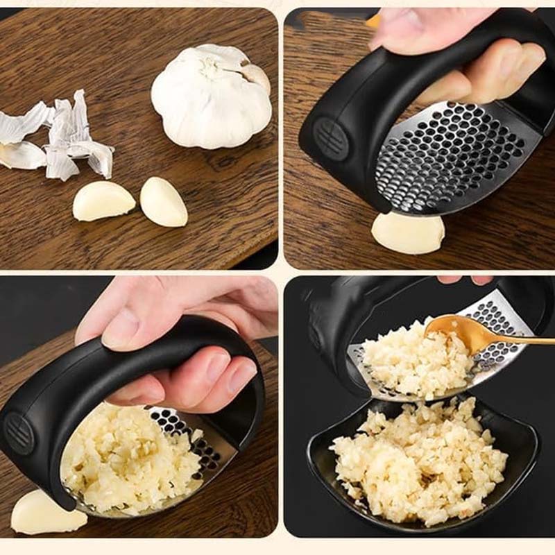 Stainless Steel Garlic Presser