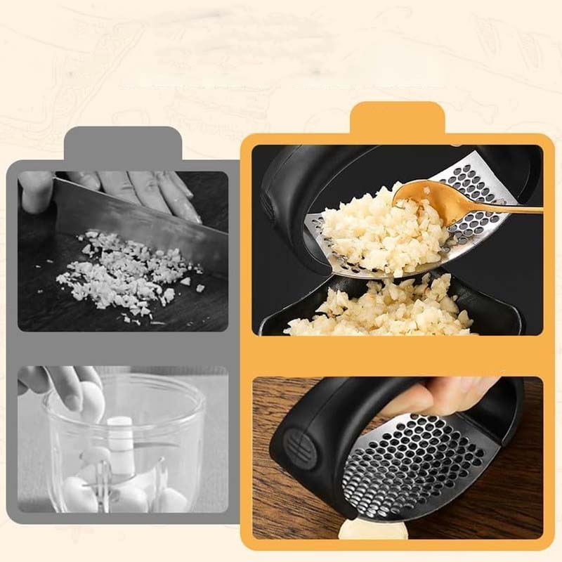 Stainless Steel Garlic Presser