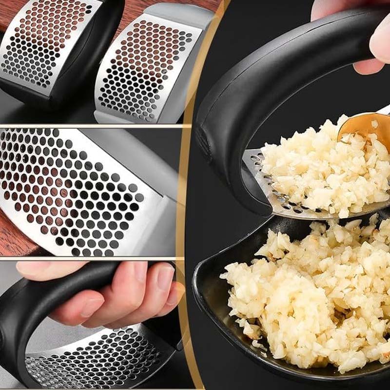 Stainless Steel Garlic Presser